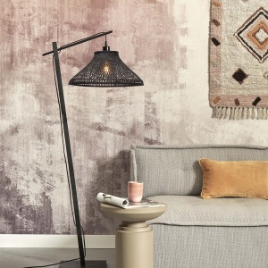 Lampadar eco din bambus Tahiti S bl/45x20 213488 universul-luminii.ro