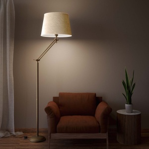 Lampadar, Lampa de podea cu brat articulat Snodo - Img 7