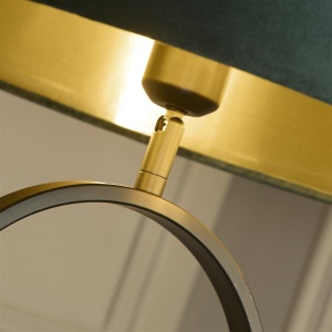 Lampadar/Lampa de podea decorativa Modish negru/verde - Img 4
