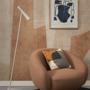 Lampadar/Lampa de podea design minimalist Bordeaux gri 141978 universul-luminii.ro