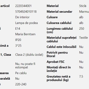 Lampadar/Lampa de podea design minimalist nordic Glossy - Img 8