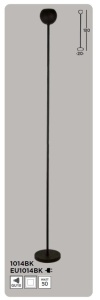 Lampadar, Lampa de podea design modern Eindhoven 110278 universul-luminii.ro