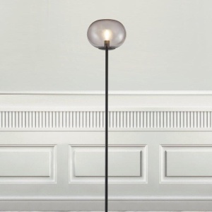 Lampadar, Lampa de podea design nordic Alton, negru/ fumuriu 2010514047 NL 190008 universul-luminii.ro