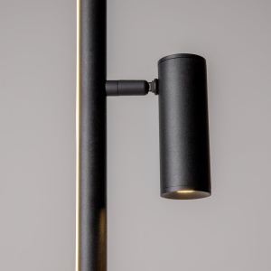 Lampadar, Lampa de podea LED cu Spot Directionabil, Thin negru 168388 universul-luminii.ro