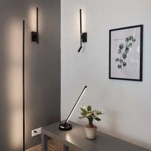 Lampadar/Lampa de podea LED design modern minimalist TORCH alb - Img 2