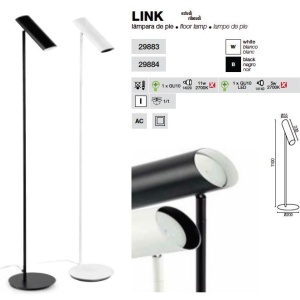 Lampadar, lampa de podea Link 29883 51478 universul-luminii.ro