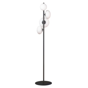 Lampadar, Lampa de podea moderna Omi negru