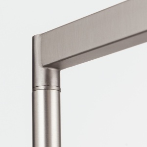 Lampadar/Lampa de podea pivotanta CARLTON nickel/alb 234988 universul-luminii.ro