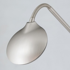 Lampadar LED dimabil stil modern Cobra satin chrome 98988 universul-luminii.ro