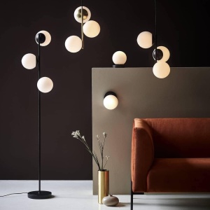 Lampadar modern minimalist stil scandinav Lilly negru 48613003 NL 72048 universul-luminii.ro