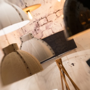 Lampadar realizat din materiale naturale, durabile si ecologice, KILIMANJARO/F negru 173378 universul-luminii.ro