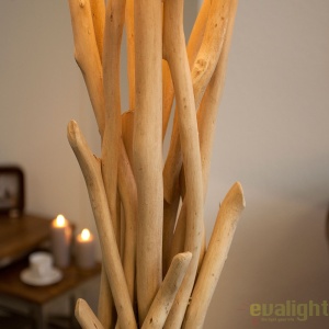 Lamparar deosebit / Lampa de podea cu design rustic Cara A-30208 VC - Img 5