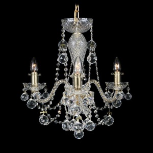 Lustra 3 brate cristal Bohemia L11 009/03/4 - Img 1
