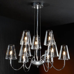 Lustra 9 brate diametru 68cm Silba 692514