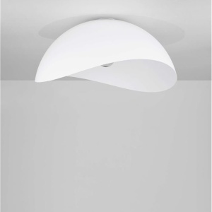 Lustra aplicata design decorativ OPSI alb D-50cm - Img 3