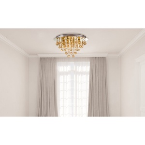 Lustra aplicata design elegant London 46cm, auriu 63040545 GL 171188 universul-luminii.ro