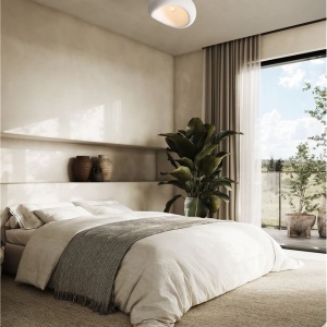 Lustra aplicata design modern, LEFKO-AERE, L 50cm - Img 2