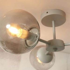 Lustra aplicata design modern minimalist Aspen 3L gradient/grey 141518 universul-luminii.ro