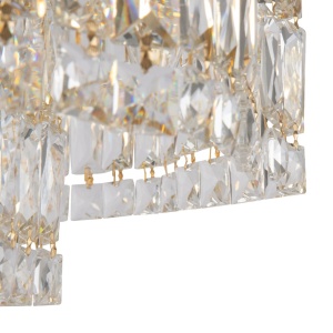 Lustra aplicata eleganta design modern Dune auriu 212018 universul-luminii.ro