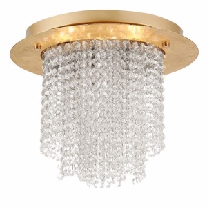 Lustra aplicata eleganta design modern Fontan, auriu - Img 1