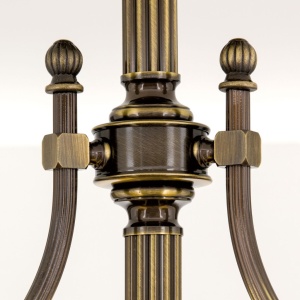 Lustra aplicata eleganta stil clasic Nostalgie 4L patina/ champagne 241518 universul-luminii.ro