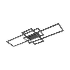Lustra aplicata LED CCT si telecomanda Ervi