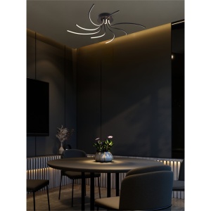 Lustra aplicata LED design modern DIOGO - Img 4