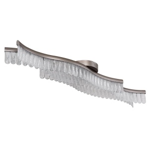Lustra aplicata, Metal Grafit Mat, Cristale Acrilice, JULIET 67348D GL