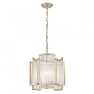 Lustra, Candelabru elegant design modern SERGIO auriu P0528-03A-V6AC ZL - Img 1