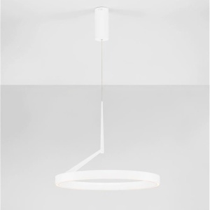 Lustra circulara aluminiu alb LED CCT ADALIZ 60cm 632188 universul-luminii.ro