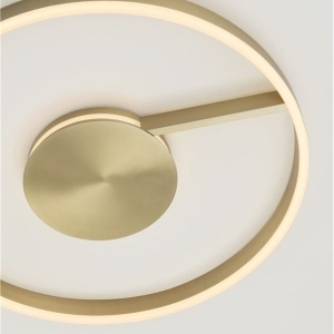 Lustra circulara aluminiu bronz LED CCT SIENA 60cm , 5, universul-luminii.ro