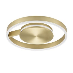 Lustra circulara aluminiu bronze LED CCT SIENA 40cm