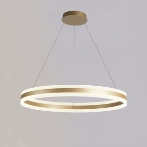 Lustra circulara LED Ada 100cm, Gold