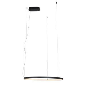 Lustra circulara LED IP44 diametru 60cm Visual negru