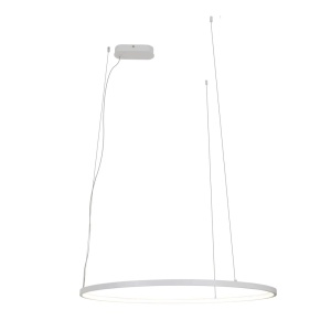 Lustra circulara LED IP44 diametru 80cm Visual alb