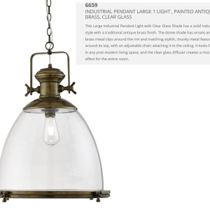 Lustra clasica Industrial alama antic 6659 SRT 577438 universul-luminii.ro