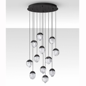Lustra cu 12 pendule LED ALICIA 630448 universul-luminii.ro
