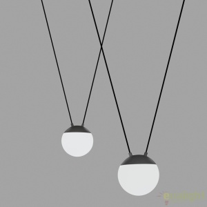 Lustra cu 2 pendule design modern MINE SPACE Grey 28376-2L