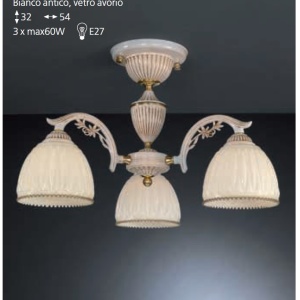 Lustra cu 3 brate realizat manual design italian 9671 202898 universul-luminii.ro