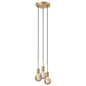 Lustra cu 3 pendule design modern PACO alama 2112063035 NL 94158 universul-luminii.ro