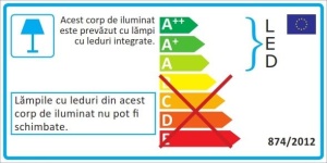 Lustra cu 3 pendule LED design LUX, fabricat manual TYPHA 75908 universul-luminii.ro