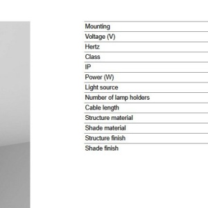 Lustra cu 3 pendule metal TATAWIN M blue - Img 4