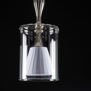 Lustra cu 3 pendule moderna design LUX ANOMALY 03-CH, nickel 96078 universul-luminii.ro