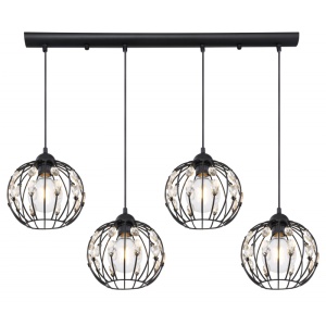 Lustra cu 4 pendule design modern HANAKO 16029-4H GL 189298 universul-luminii.ro