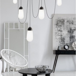 Lustra cu 5 Pendule design minimalist BLAKY 121938 universul-luminii.ro