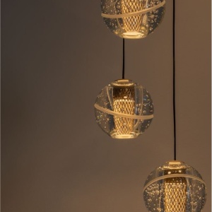Lustra cu 5 pendule LED design modern LICIO 152038 universul-luminii.ro