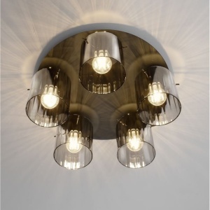 Lustra cu 5 spoturi design modern MIRBI 152348 universul-luminii.ro