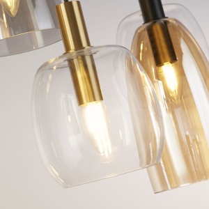Lustra cu 6 pendule design modern Divine 221978 universul-luminii.ro