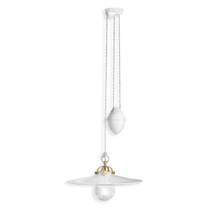Lustra cu inaltime reglabila design clasic realizata manual ASTI 31cm - Img 1