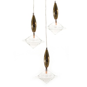 Lustra deosebita cu 3 pendule design LUX Étoile 02 173888 universul-luminii.ro